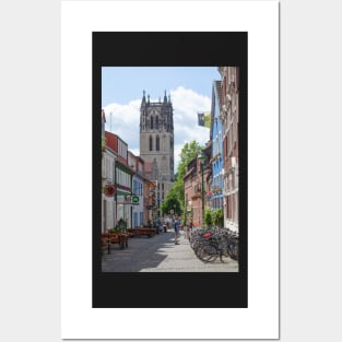 Kuhviertel, Münster in Westphalia Posters and Art